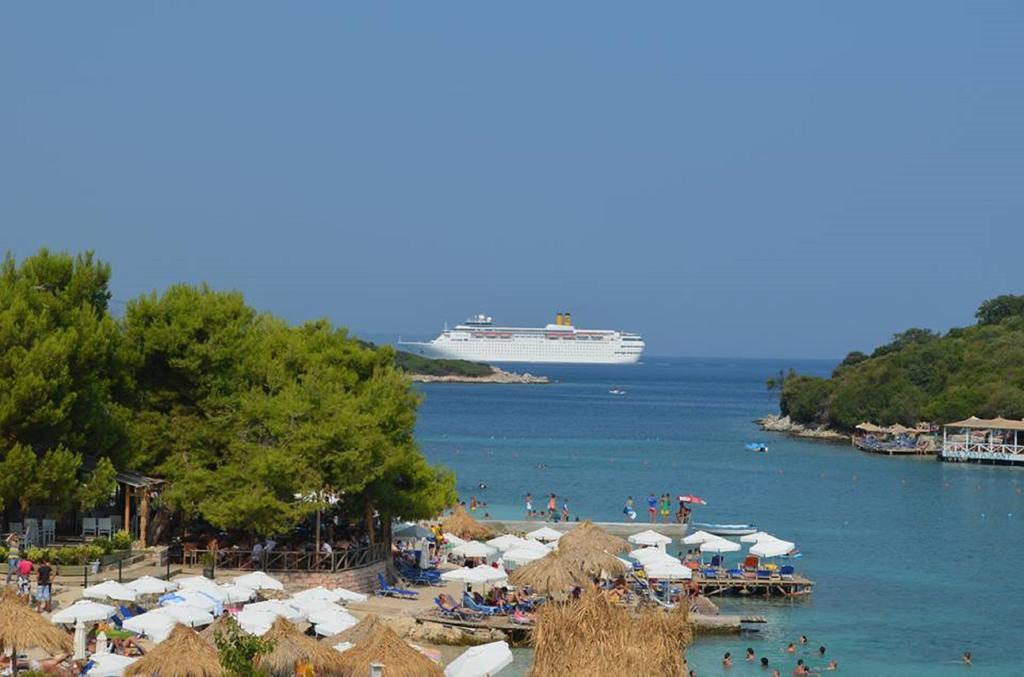 Hotel Moscopole Ksamil Luaran gambar