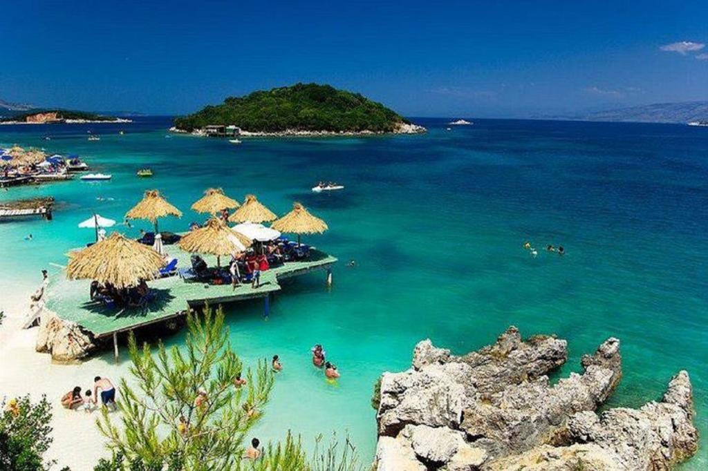 Hotel Moscopole Ksamil Luaran gambar